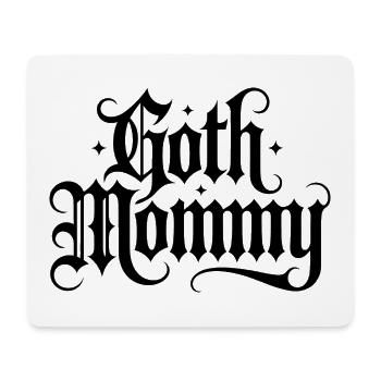 Goth Mommy - Cooles stoisches Design - Mousepad (Querformat) - Weiß - Vorne