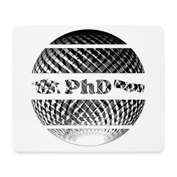 Ph.D. Graduiertenfeier - Mousepad (Querformat) - Weiß - Vorne