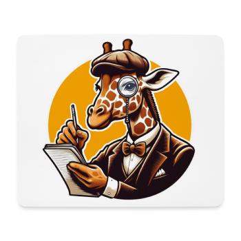 PAPI GIRAFFE - Mousepad (Querformat) - Weiß - Vorne