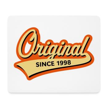 Original Since 1998 (Year Of Birth, Birthday, 3C) - Mouse Pad (horizontal) - white - Front