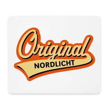 Original Nordlicht (Norddeutsch / Nordisch / 3C) - Mousepad (Querformat) - Weiß - Vorne