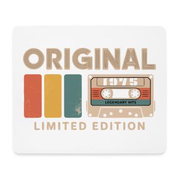 Original 1975 Birthday 1975 Gift 1975 Retro - Mouse Pad (horizontal) - white - Front