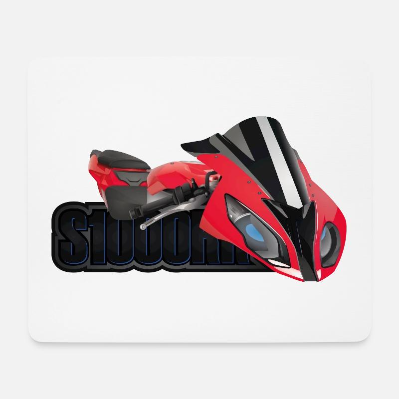 S1000RR - Mousepad (Querformat) - Weiß