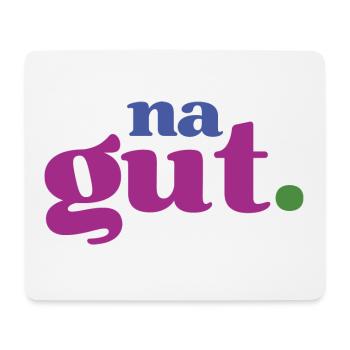 Entspannte Vibes für Gelassene & Gechillte. Na gut - Mousepad (Querformat) - Weiß - Vorne