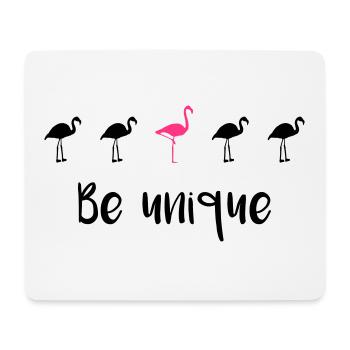 Be unique! - Mouse Pad (horizontal) - white - Front