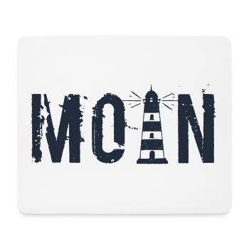 Moin - Phare - Tapis de souris (format paysage) - blanc - Devant