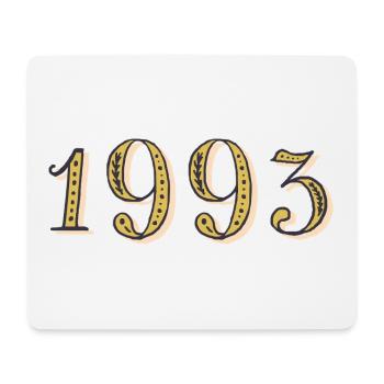 1993 Vintage 1993 Birthday Gift - Mouse Pad (horizontal) - white - Front