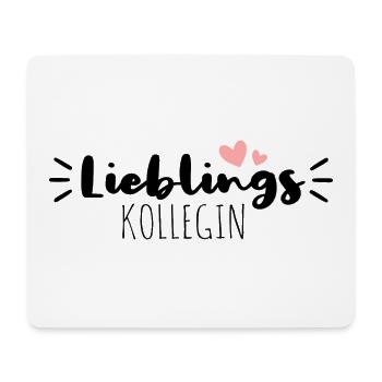 Lieblingskollegin - Mousepad (Querformat) - Weiß - Vorne