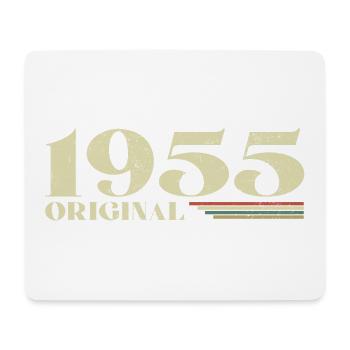 Original 1955 Vintage 1955 anniversaire 1955 rétro - Tapis de souris (format paysage) - blanc - Devant