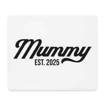 Mumie Est 2025 - Mousepad (Querformat) - Weiß - Vorne