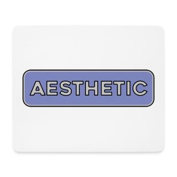 Aesthetic Anime Car Skateboard Slap - Mouse Pad (horizontal) - white - Front
