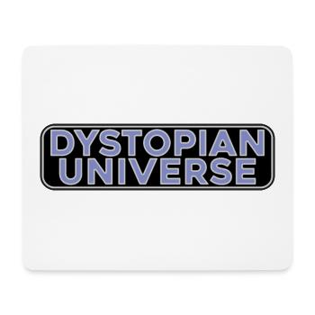 Dystopian Universe Skateboard Car Dark Edition - Mousepad (Querformat) - Weiß - Vorne
