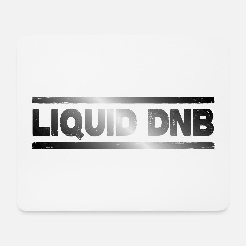 Liquid Drum n Bass DNB Junglist Drum and Bass - Mousepad (Querformat) - Weiß