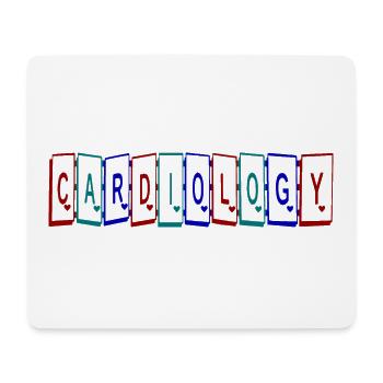Funny Cardiologist Gift - Mouse Pad (horizontal) - white - Front