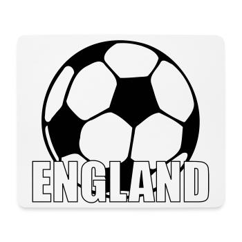 England - Mousepad (Querformat) - Weiß - Vorne