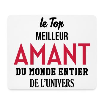 Amant / Maîtresse / Sexy / Sexe / Drague / Mariage - Tapis de souris (format paysage) - blanc - Devant