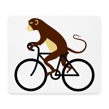 bike - Mouse Pad (horizontal) - white - Front