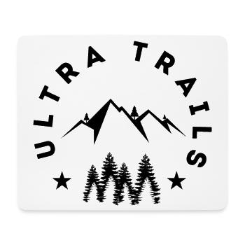 Ultra Trails - Mousepad (Querformat) - Weiß - Vorne