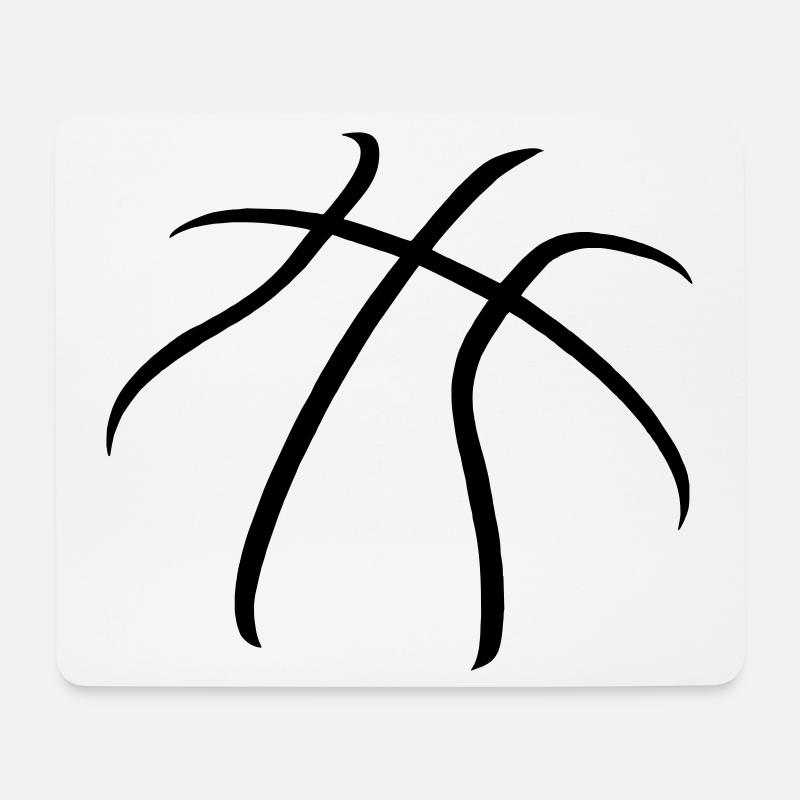 basket - Mousepad (Querformat) - Weiß