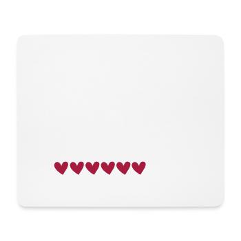 Medizinische Fachangestellte Ausbildung MFA - Mousepad (Querformat) - Weiß - Vorne