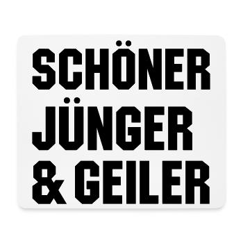 Schöner jünger geiler - Mousepad (Querformat) - Weiß - Vorne