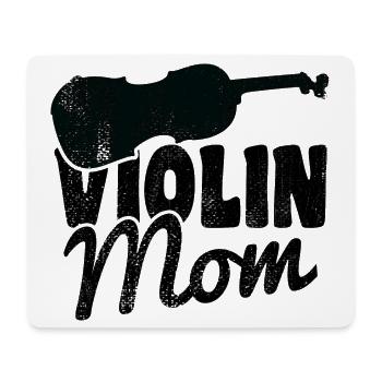 Mère violoniste - Tapis de souris (format paysage) - blanc - Devant
