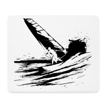 Windsurfen - Mousepad (Querformat) - Weiß - Vorne
