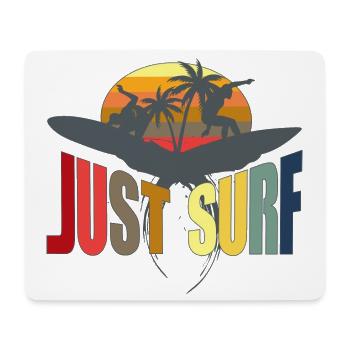 surf - Mouse Pad (horizontal) - white - Front
