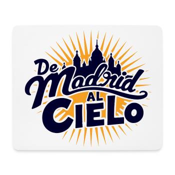Von Madrid bis zur himmlischen Skyline - Mousepad (Querformat) - Weiß - Vorne