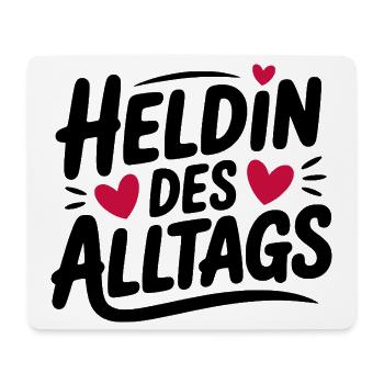 Everyday Heroine Design - Mouse Pad (horizontal) - white - Front