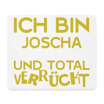 Joscha - Mousepad (Querformat) - Weiß - Vorne