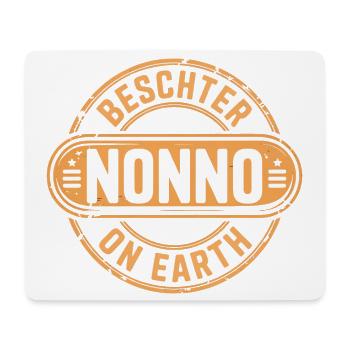 Beschter Nonno Grossvater Opa - Mousepad (Querformat) - Weiß - Vorne