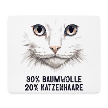 Maman Chat Offre des cadeaux Maman Chat Amoureuse des Chats - Tapis de souris (format paysage) - blanc - Devant