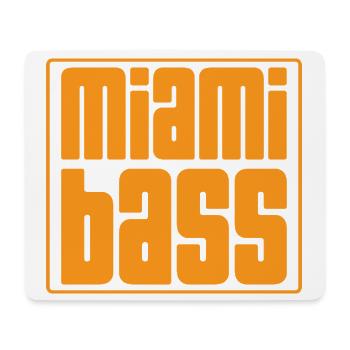 Miami Bass Retro Blocks - Mouse Pad (horizontal) - white - Front