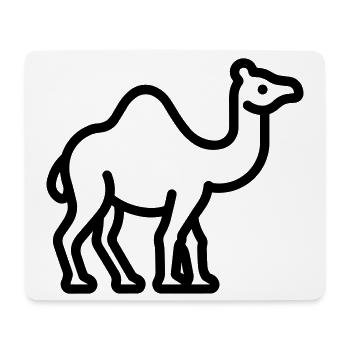 camel - Mouse Pad (horizontal) - white - Front
