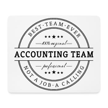Best Accounting Team Ever - Büro Design - Mousepad (Querformat) - Weiß - Vorne