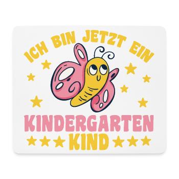  Kindergarten Schmetterling Ich bin jetzt ein - Mousepad (Querformat) - Weiß - Vorne