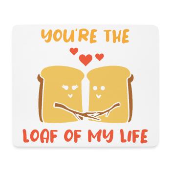 Bread Baker Bakery Bread Roll Baking - Mouse Pad (horizontal) - white - Front