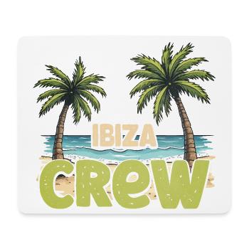 Ibiza Crew - Mouse Pad (horizontal) - white - Front