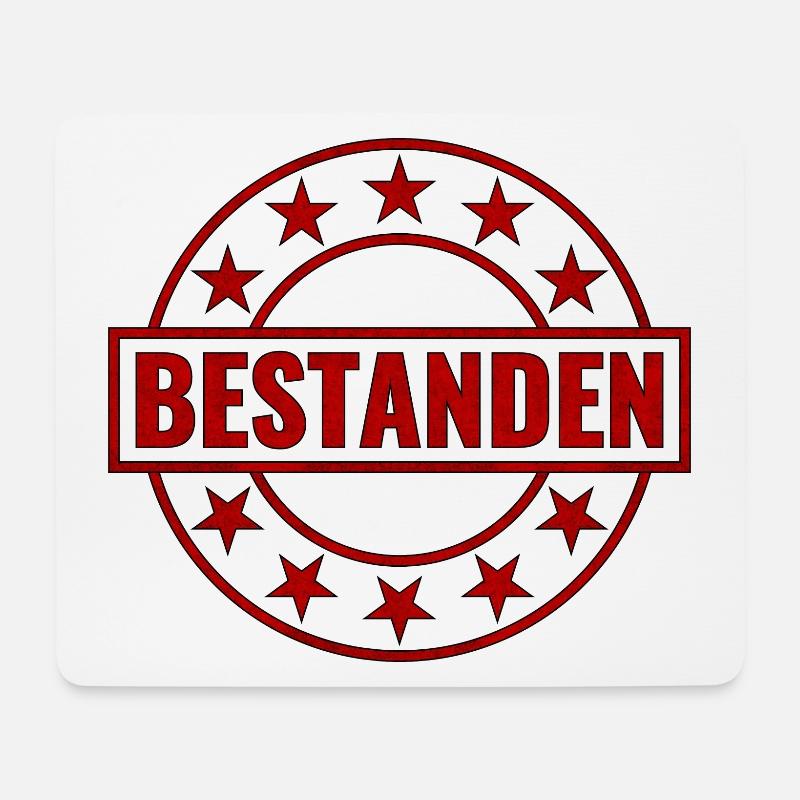 Bestanden Stempel - Mousepad (Querformat) - Weiß