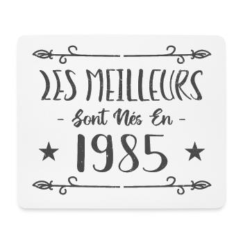Les meilleurs sont nés en 1985 - Tapis de souris (format paysage) - blanc - Devant