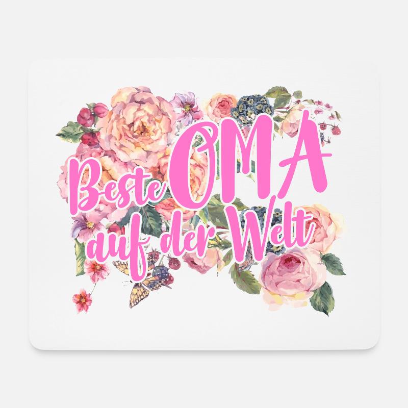 Beste OMA - Mousepad (Querformat) - Weiß
