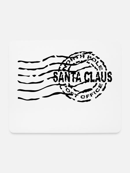 santa_claus_sc25 - Mousepad (Querformat) - Weiß