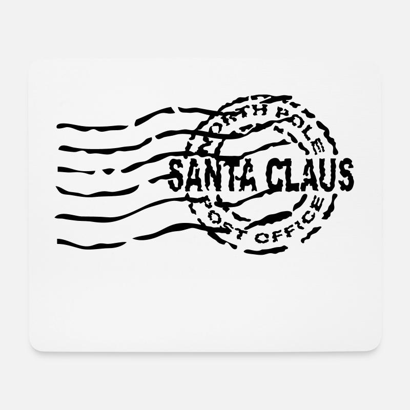 santa_claus_sc25 - Mousepad (Querformat) - Weiß