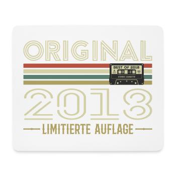 Original 2018 Jahrgang Retro Geburtstag Vintage - Mousepad (Querformat) - Weiß - Vorne