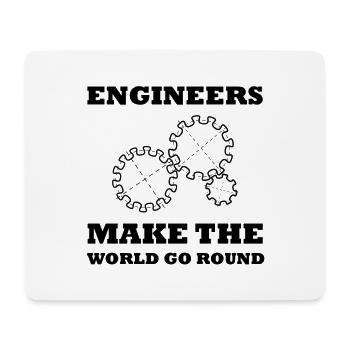 Ingenieur - Mousepad (Querformat) - Weiß - Vorne