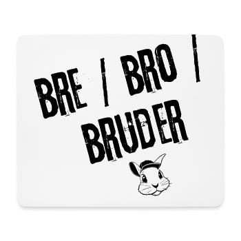 Bro-Fashion | Jugendwort - Mousepad (Querformat) - Weiß - Vorne
