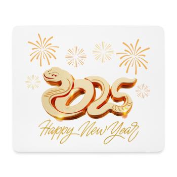 Happy New Year 2025 The Chinese Year of the Snake - Tapis de souris (format paysage) - blanc - Devant