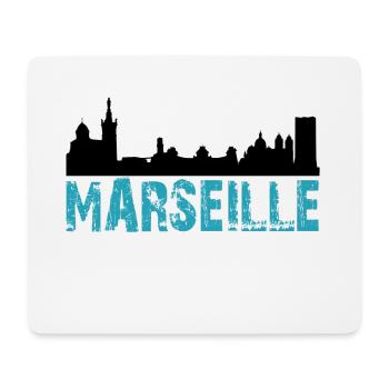 Marseille Line - Mousepad (Querformat) - Weiß - Vorne