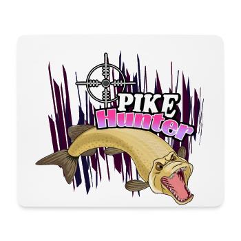 Brochet - Tapis de souris (format paysage) - blanc - Devant